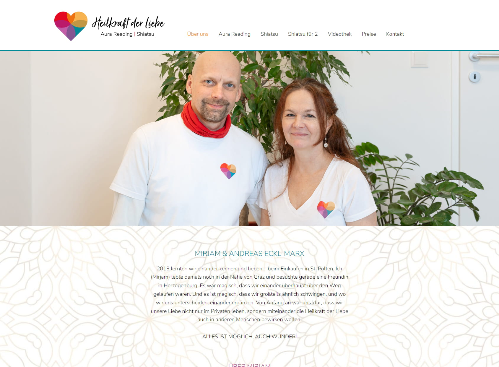 Heilkraft der Liebe - Aura Reading I Meditation I Shiatsu