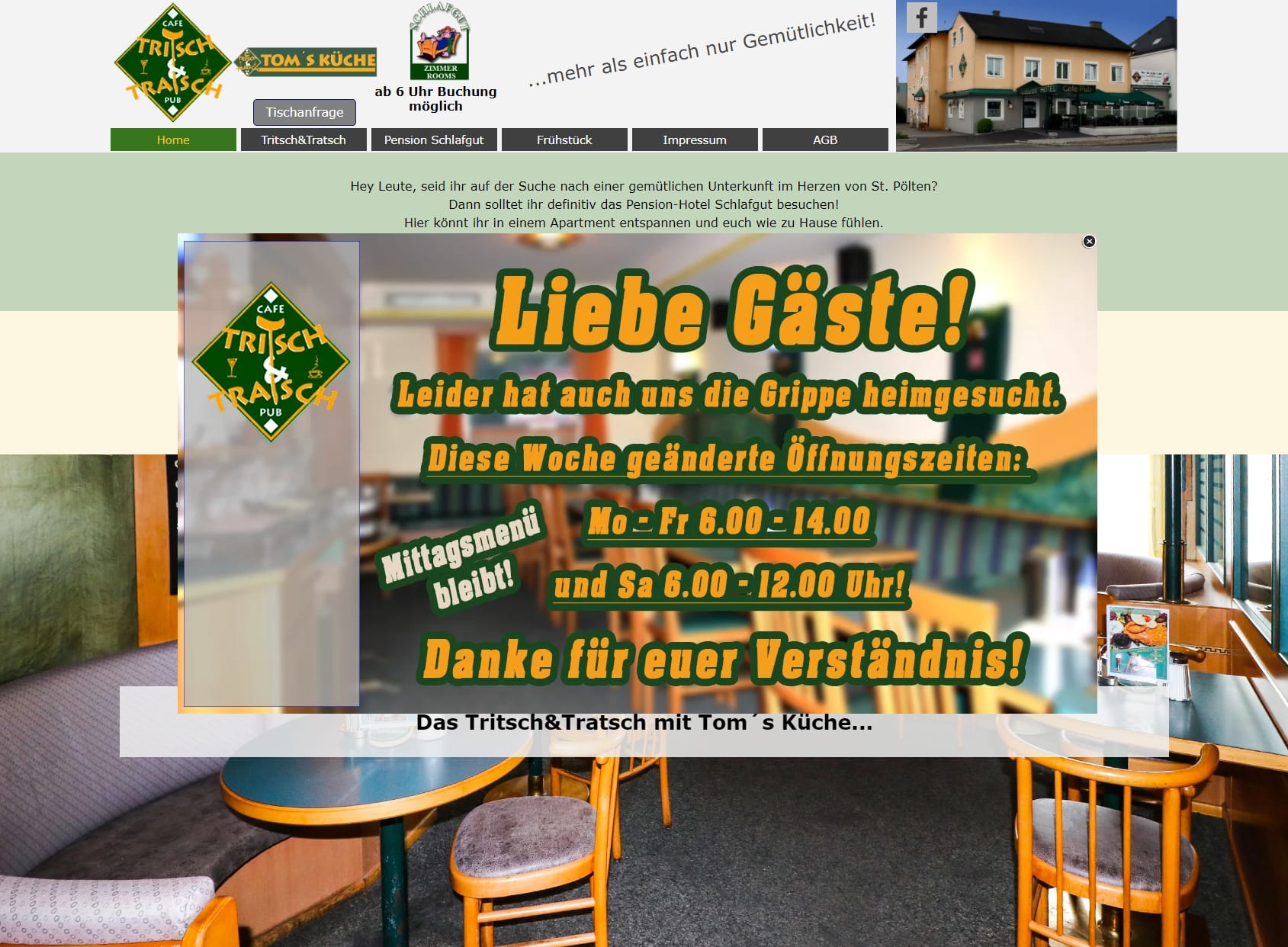 Hotel Restaurant und Cafe Pub Tritsch & Tratsch