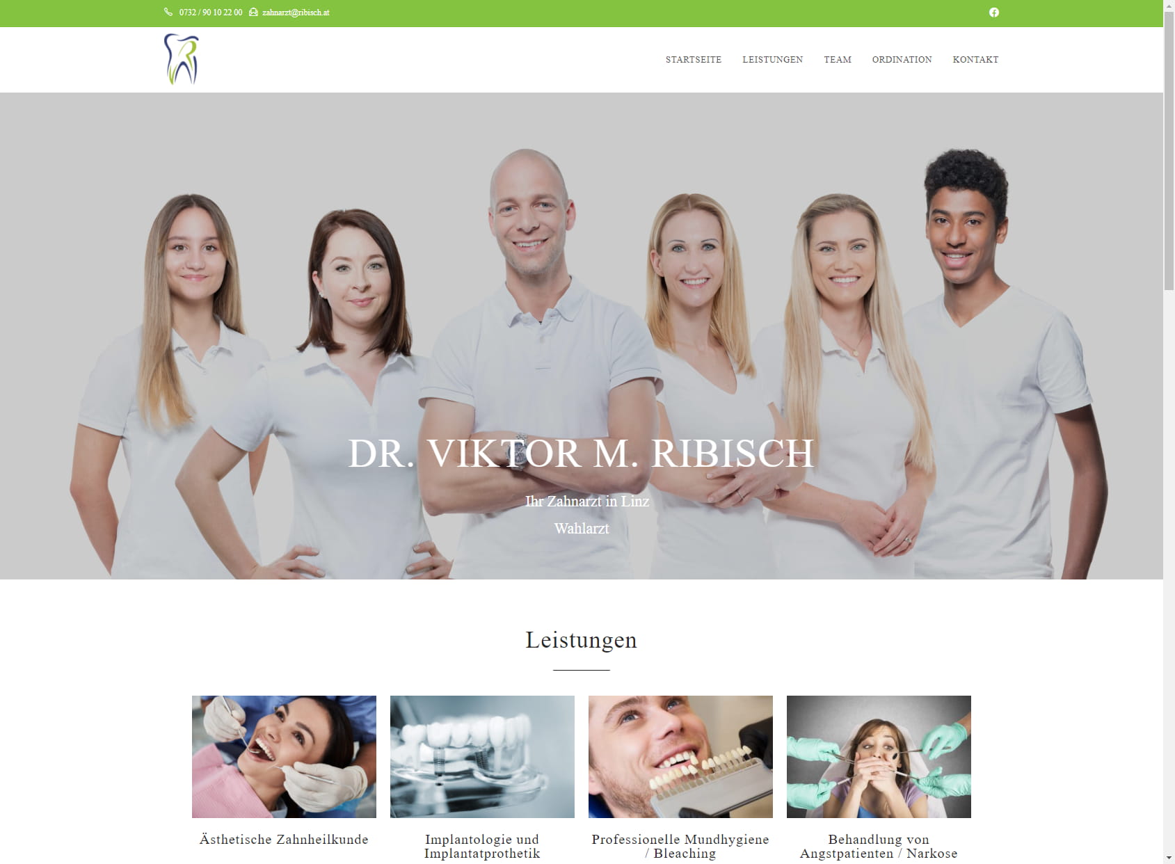 Dentist Dr. Viktor M. Ribisch