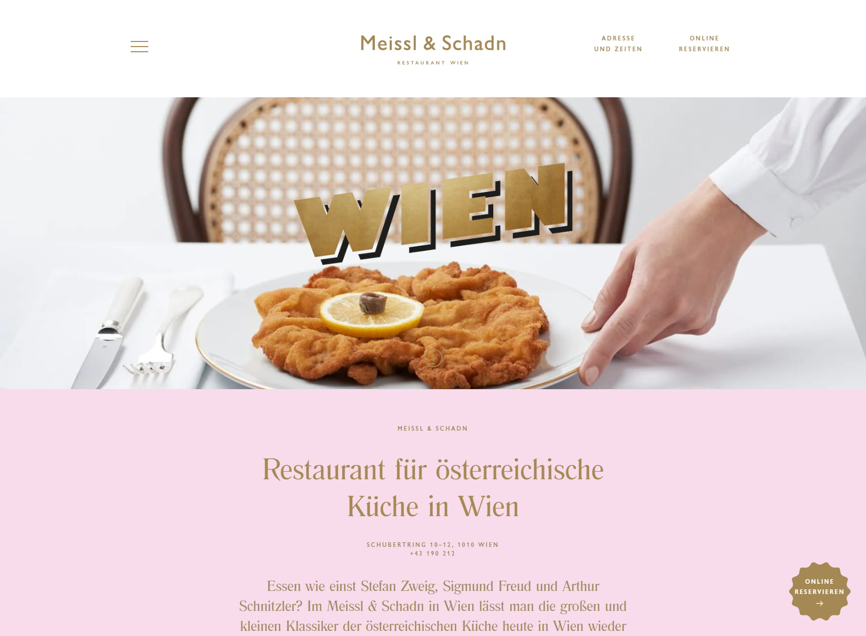 Restaurant Meissl & Schadn Wien
