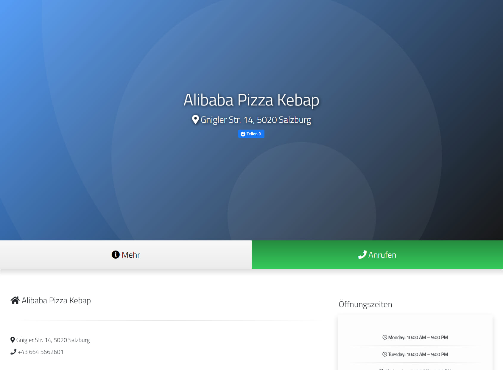 Alibaba Pizza & Kebap-Döner