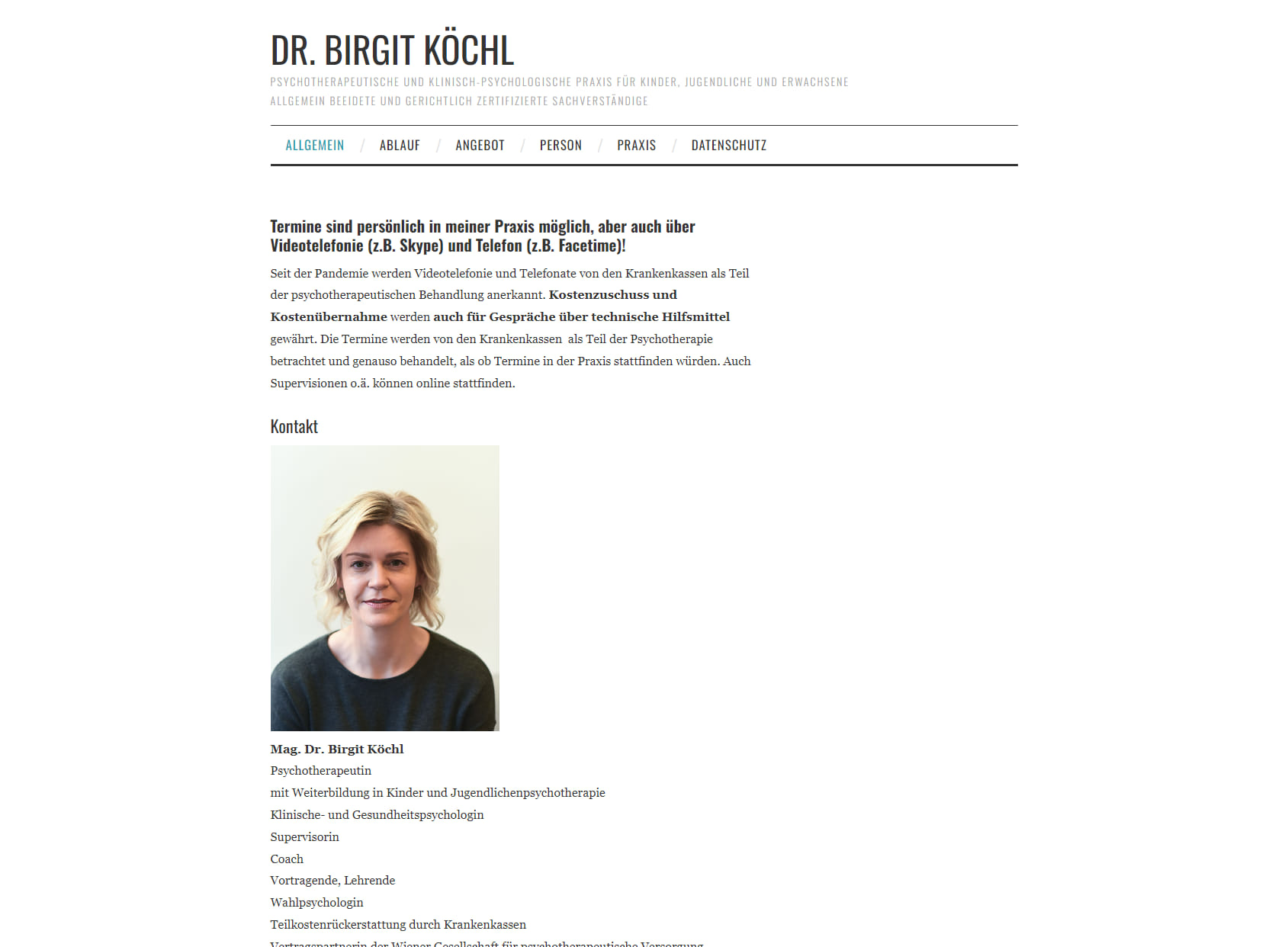Dr. Birgit Köchl