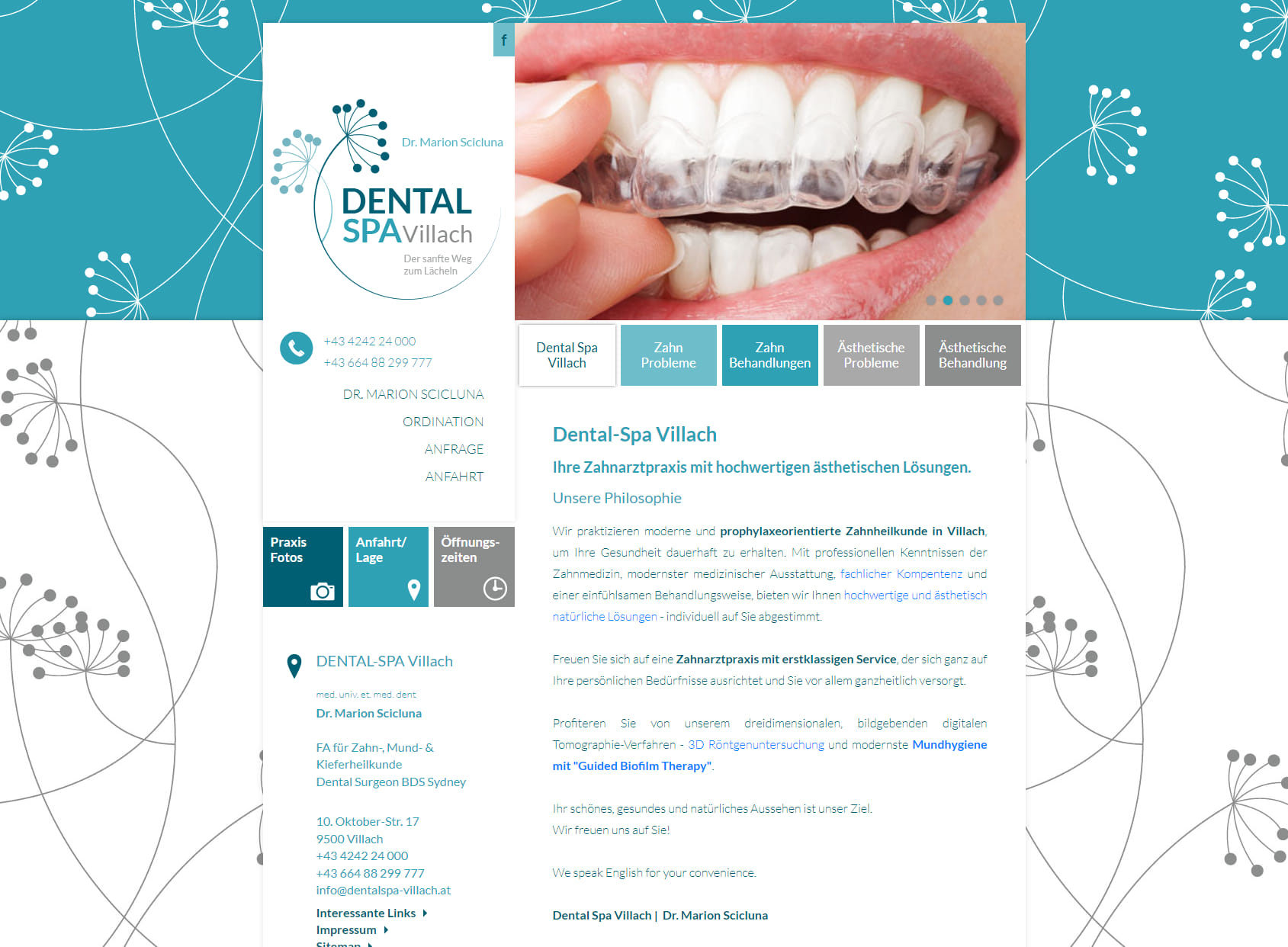 DENTAL SPA Villach - Dr. Marion SCICLUNA - dentist