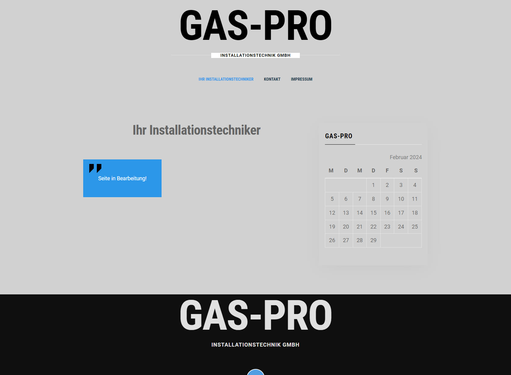 Installateur Gas Pro GmbH