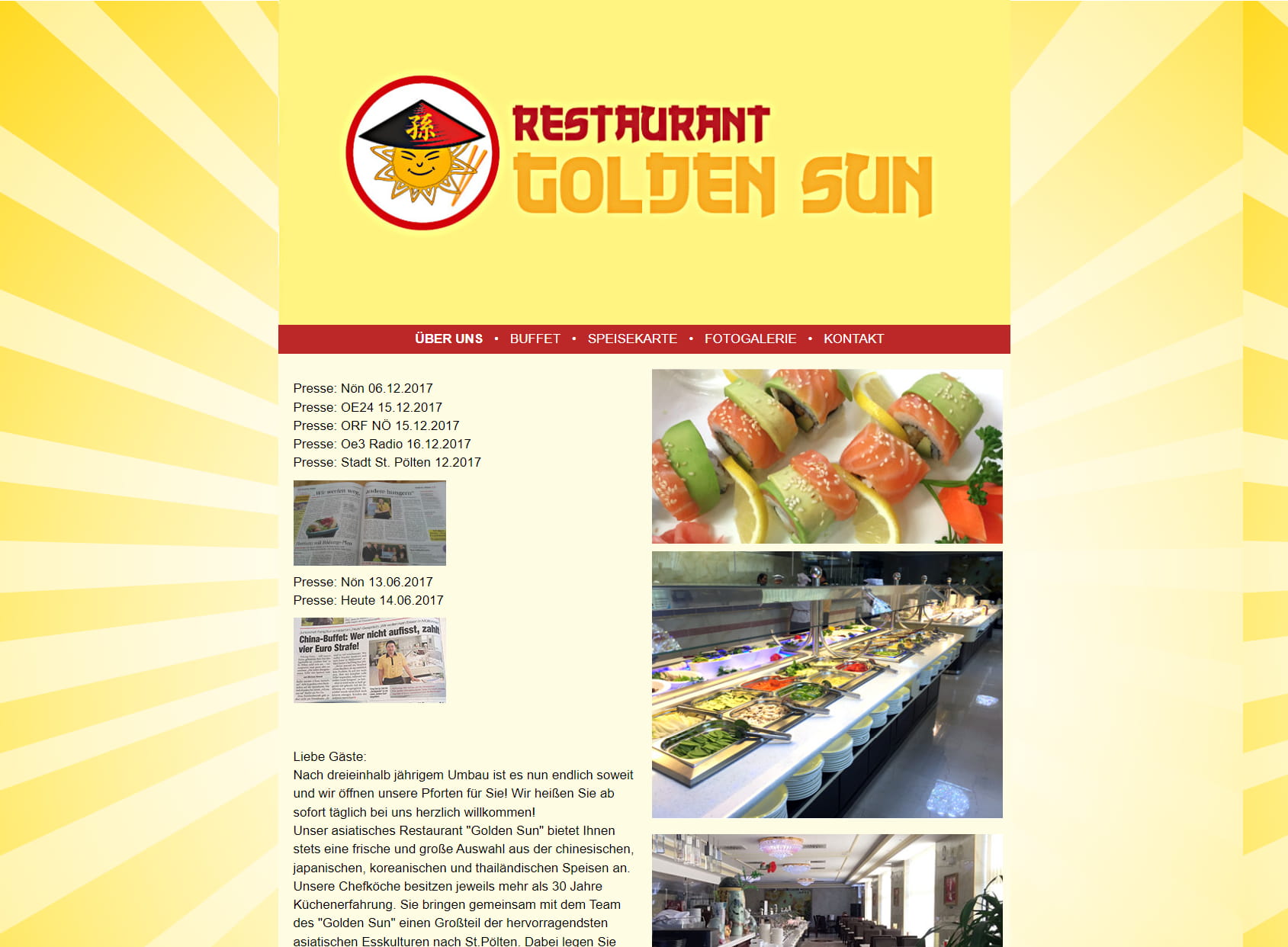 Restaurant Golden Sun