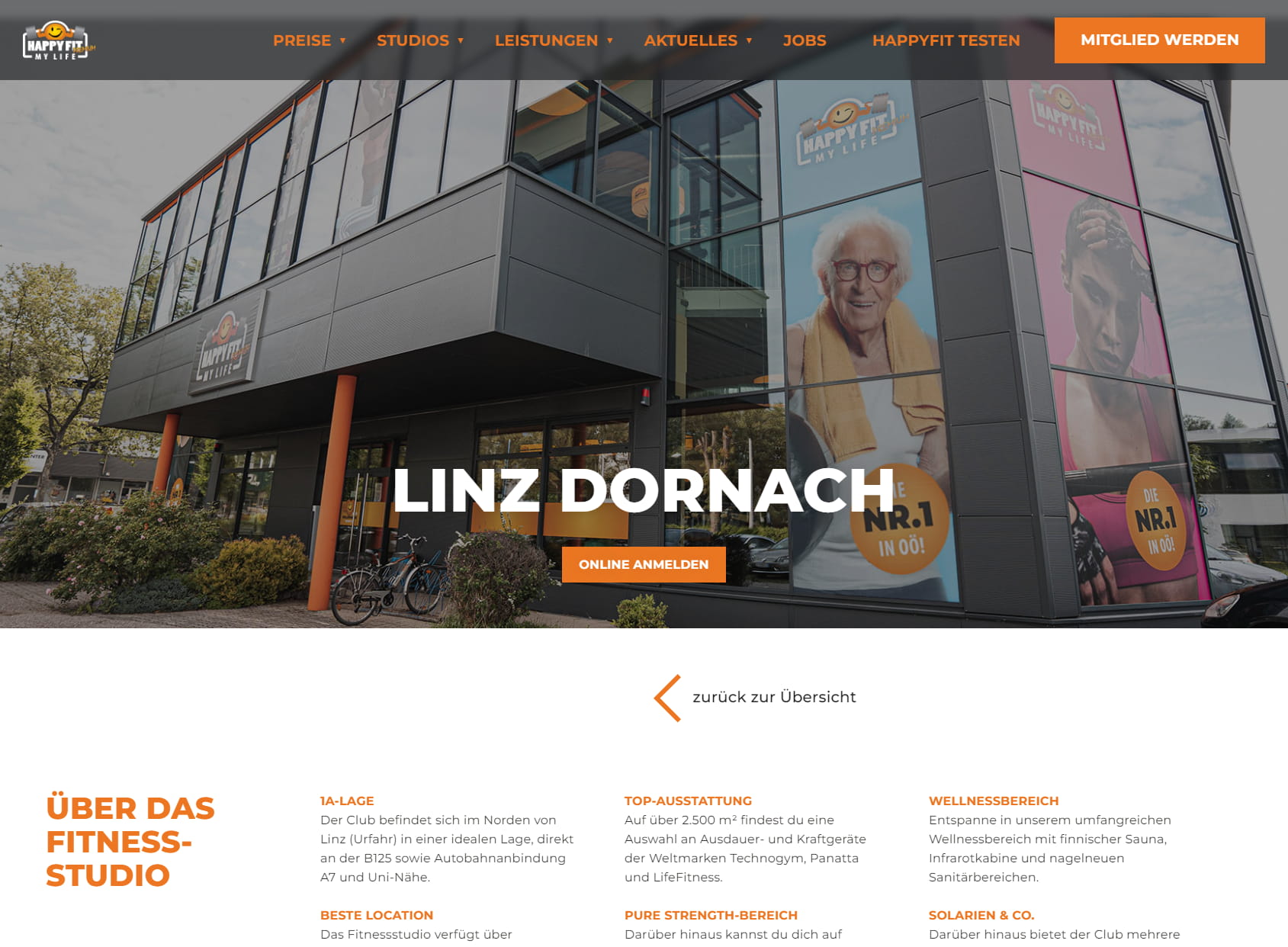 HappyFit Fitnessstudio Linz Dornach | Urfahr