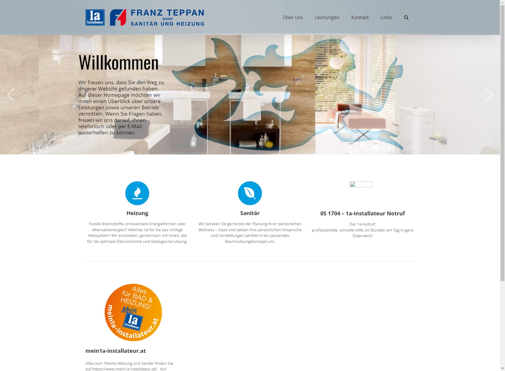 1a Installateur - Franz Teppan GmbH