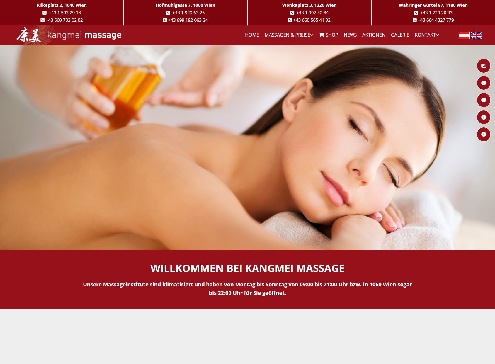 Die 10 besten Massagepraxen in Wien [2024]