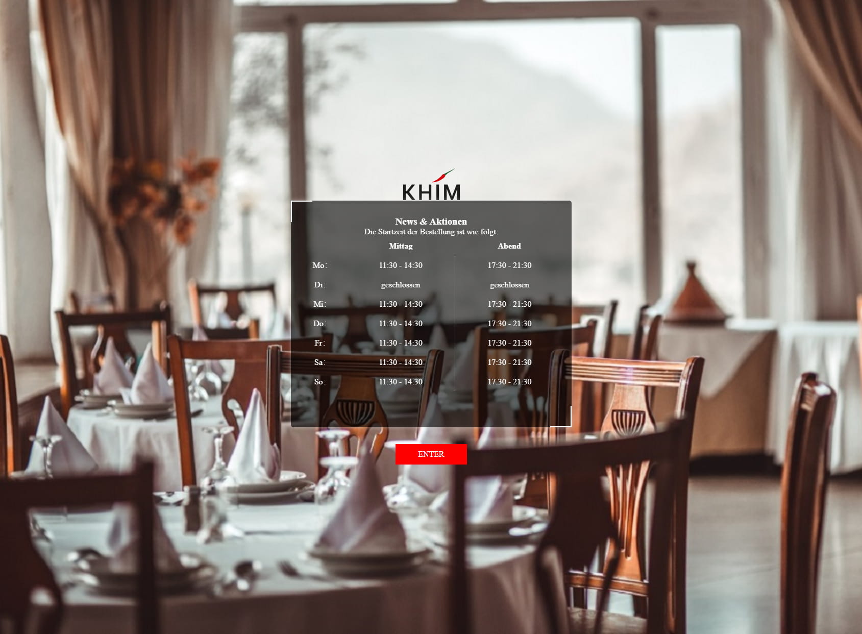 KHIM | Asia Cuisine Restaurant