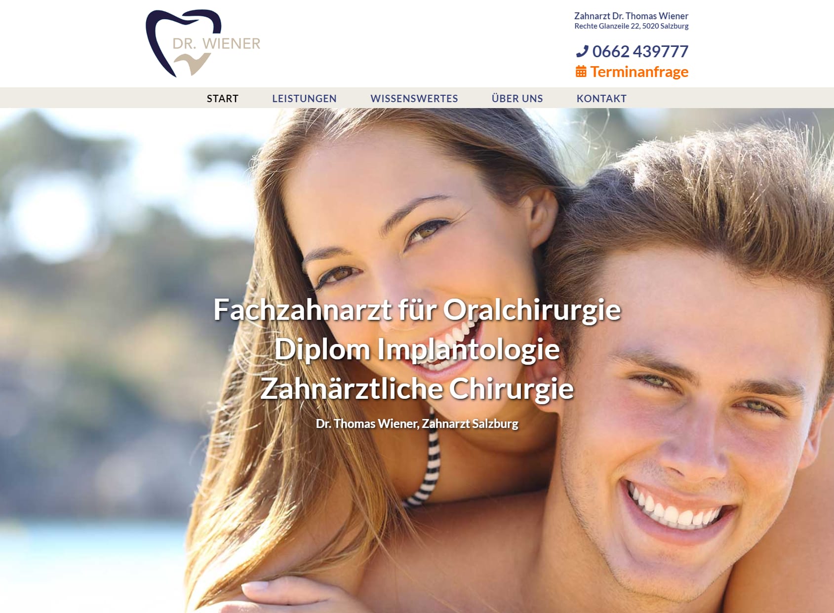Zahnarzt Salzburg: Kieferchirurg & Diplom Implantologie Dr. Thomas Wiener