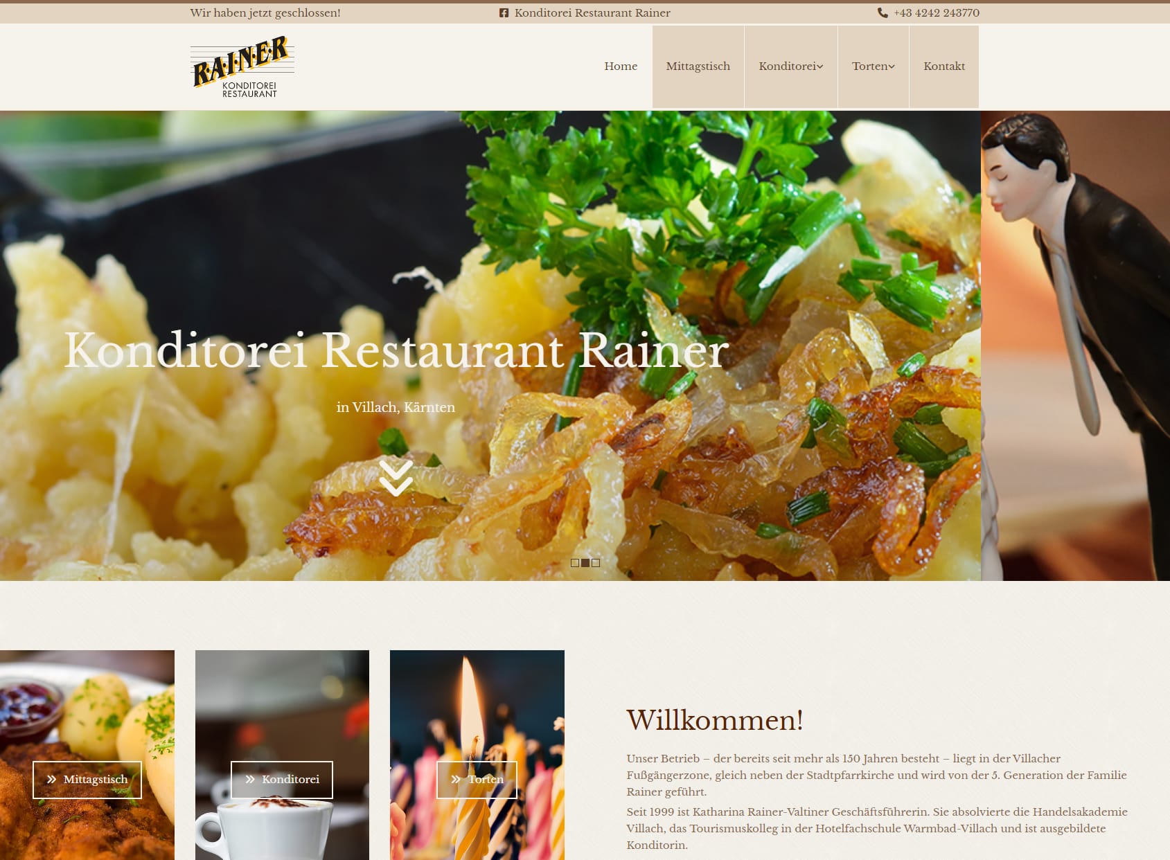 Konditorei Restaurant Rainer