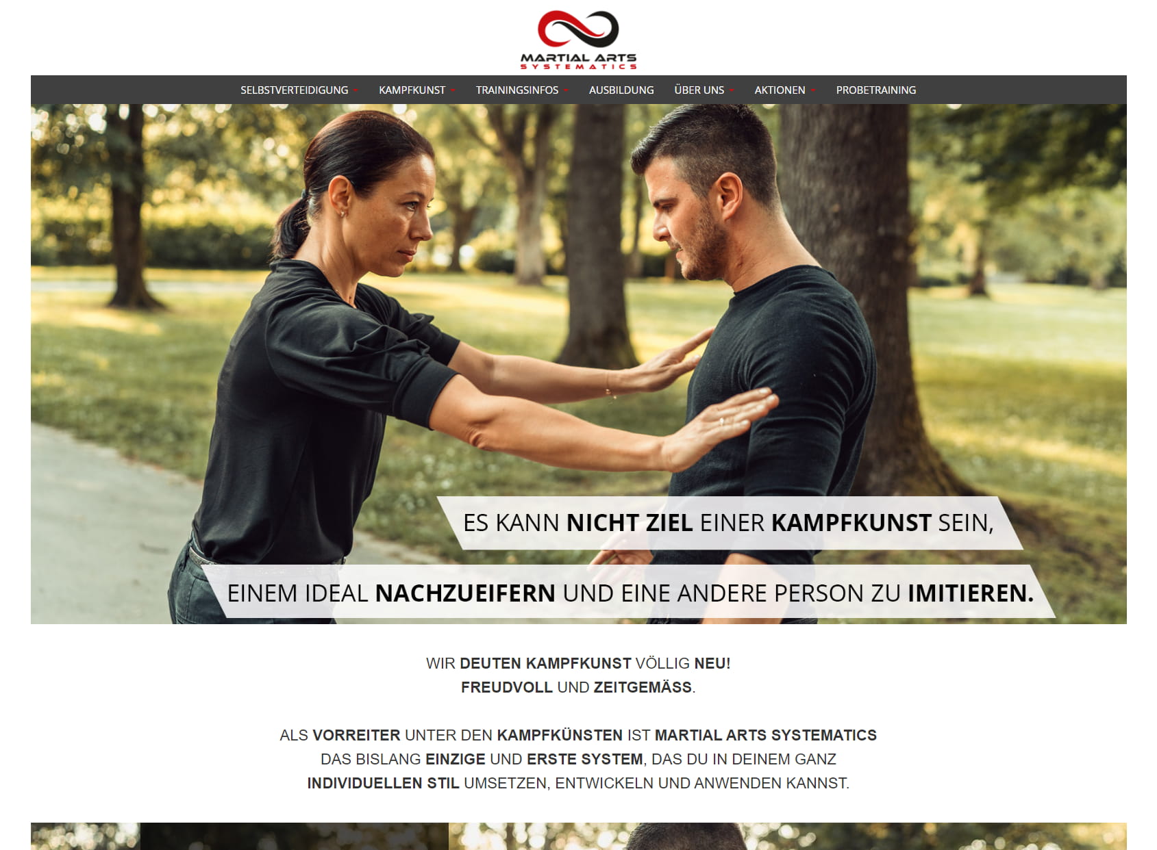 Kampfkunst Akademie Wels - Martial Arts Systematics - Selbstverteidigung