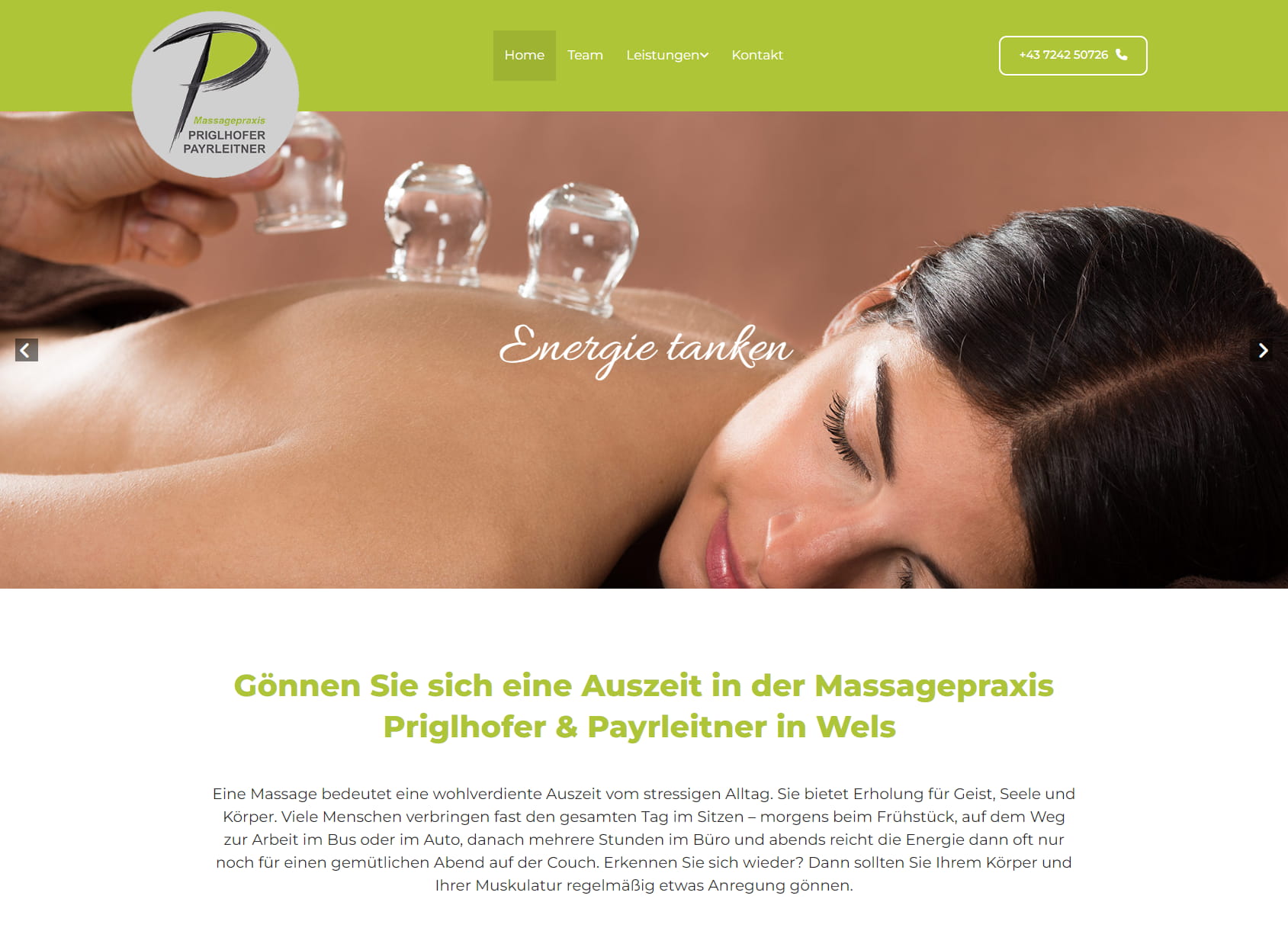 Massagepraxis Priglhofer - Payrleitner
