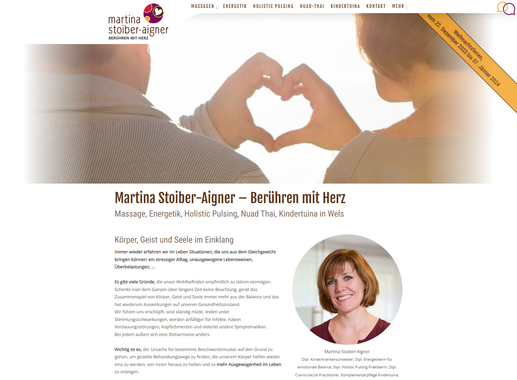 Gesundheits/Massage Praxis Martina Stoiber-Aigner